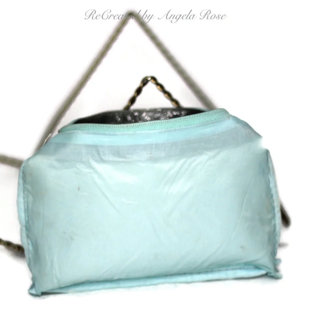 Ipsy Cosmetic Bag Silver and Blue …